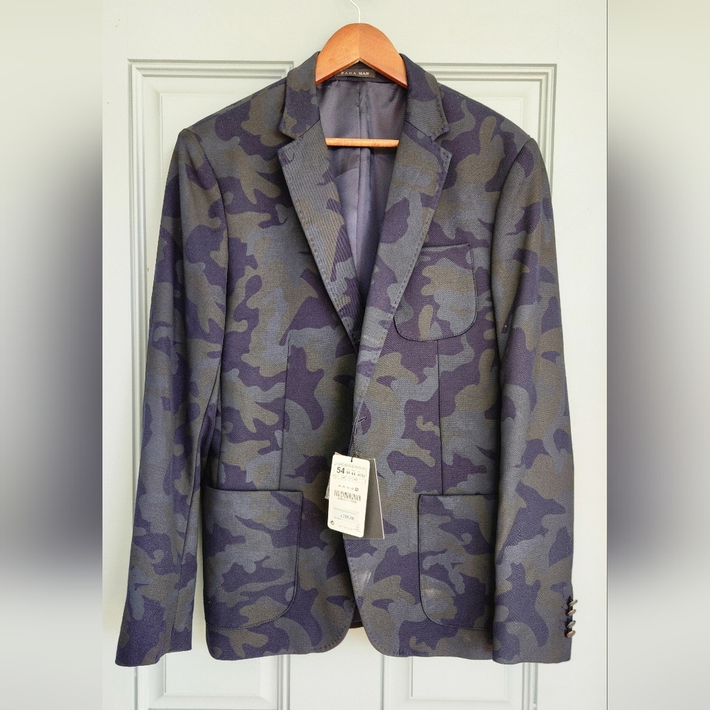Zara Man Black Blazer